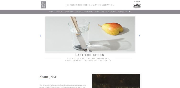 Jehangir Nicholson Art Foundation (JNAF)