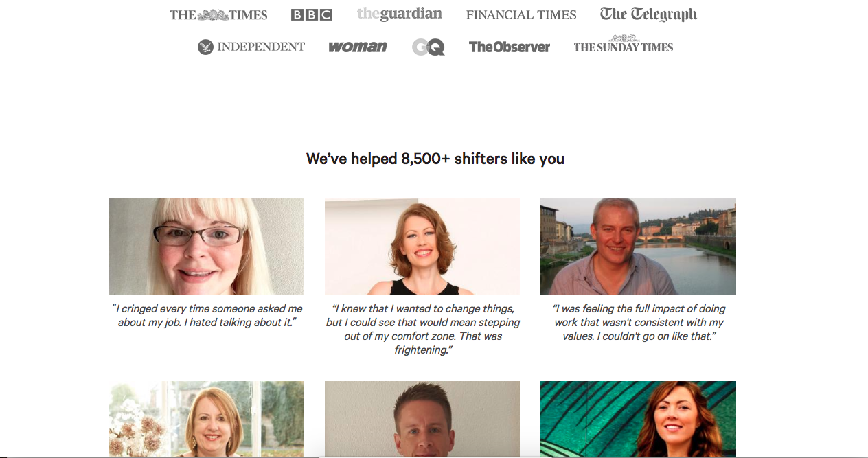 site Development Wordpress Services Careershifters