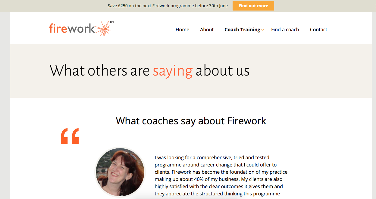 Firework Coaching – Acelin Creations